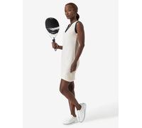 super.natural Kleid ORY BIO DRESS kurz, Damen, atmungsaktiv, Merino Fresh White/Blueberry XS