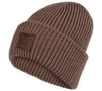 super.natural - Krissini Beanie - Mütze, Gr. One Size, braun (Peppercorn)