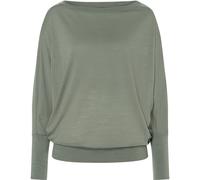 Super.Natural Kula Damen Pullover gruen Größe XL Yoga | Lifestyle Hautfreundlich Merinowolle