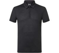 Super.Natural Light Air Zip Polo Herren T-Shirts schwarz Größe M Lifestyle Hautfreundlich Merinowolle