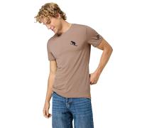 Super.Natural Little Flear Herren T-Shirts beige Größe XL Yoga | Lifestyle Hautfreundlich Merinowolle