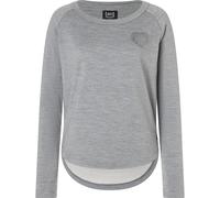 Super.Natural Little Heartwood Crew Damen Pullover grau Größe M Yoga | Lifestyle Hautfreundlich Merinowolle