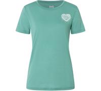 Super.Natural Little Heartwood Damen T-Shirts tuerkis Größe S Yoga | Lifestyle Hautfreundlich Merinowolle