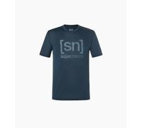 super.natural Logo Lines Tee Herren blueberry