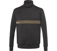 Super.Natural M Alpine Turtleneck jet black melange/wren (T64) S