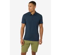 super.natural M BIO J POLO für Herren, nachhaltig, Merino Blueberry S