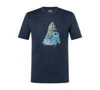 Super.Natural M Carsurf Tee blueberry/various (W55) XXL