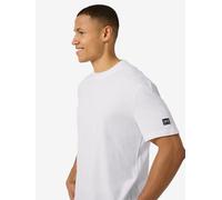 super.natural M CASUAL BIO COTTON TEE für Herren, nachhaltig, Merino Bright White XXL