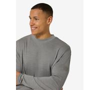 Super.Natural M Casual RIB BIO J LS cashmere grey melange (55F) XXL