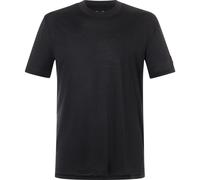 Super.Natural Herren Casual Rib Bio J T-Shirt (Größe L, schwarz)