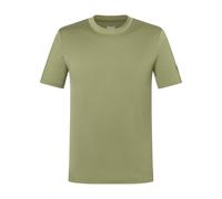 super.natural - Casual Rib Bio Jersey Tee - Merinoshirt, Gr. L 52 - L, oliv (Sage)