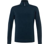 Super.Natural M Colorado Zip Turtleneck blueberry/fresh white (W21) S