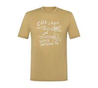 Super.Natural M Cote D'azur Tee sahara/white stone (34I) XXL