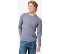 Super.Natural M Denim Logo SN LS foggy blue/vapor grey (56J) XL