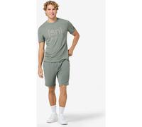Super.Natural M Denim Logo Tee eucalyptus/mountain trail (84J) M