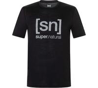 Super.Natural M Denim Logo Tee jet black/vapor grey (S15) S