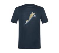 Super.Natural M Duck Dive Tee blueberry/various (W55) M