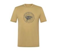 super.natural - Exploring Tee - Merinoshirt, Gr. XXL, beige (Sahara/CashmereGreyMelange)