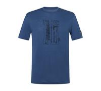 Super.Natural M Fishing Adventure Tee ocean blue/blueberry (89G) L