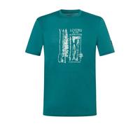 Super.Natural M Fishing Adventure Tee pacific/white stone (17I) XL