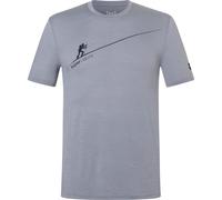 Super.Natural M Haute Route Tee foggy blue/blueberry (98J) S