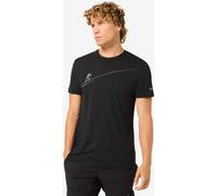 Super.Natural M Haute Route Tee jet black/eucalyptus (97I) L