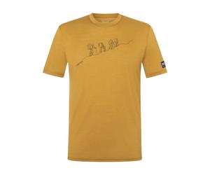 Super.Natural M Hiking Tee dried tobacco/blueberry (45I) XXL