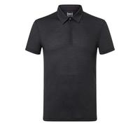 Super.Natural M Light Air Zip Polo jet black (872) L