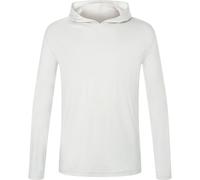 Super.Natural M Light BIO J Hoodie white stone melange (73D) XL