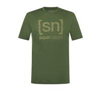 Super.Natural M Logo Lines Tee chive/dried tobacco (78H) XL