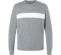 Super.Natural M Montana Brush LS cashmere grey melange/fresh white (81F) M