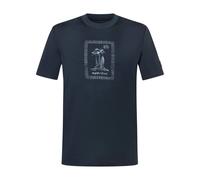 Super.Natural M Palm Island BIO J Tee blueberry/white stone/ocean blue (71H) XXL