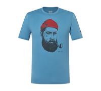 Super.Natural M SN Sailor Tee blue heaven/dark shadow melange/high risk red (90H) S