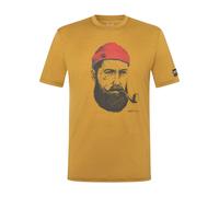 Super.Natural M SN Sailor Tee dried tobacco/dark shadow melange/high risk red (57I) XXL