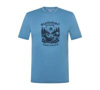 Super.Natural M Summer Break Tee blue heaven/blueberry (85H) L
