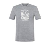 Super.Natural M Summer Break Tee cashmere grey melange/white stone (77F) L