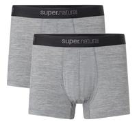 Super.Natural M TUNDRA175 Boxer 2-PACK cashmere grey melange/cashmere grey melange (82F) XXL