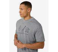 Super.Natural M VAN Life BIO J Tee cashmere grey melange/blueberry (21H) XL