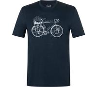 Super.Natural M Wander Wheel Tee blueberry/vapor grey (X05) S