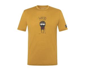 Super.Natural M Wood Crafti Tee dried tobacco/various (58H) S