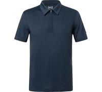 Super.Natural M Zip Polo blueberry (W01) S