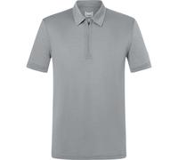 Super.Natural M Zip Polo cashmere grey melange (55F) S