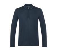Super.Natural M Zip Polo LS blueberry (W01) S