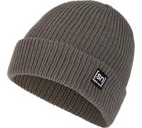 Super.Natural Merino Basic Mütze (Größe ONE SIZE, grau)