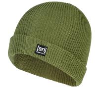 super.natural - Merino Basic Beanie - Mütze, Gr. One Size, oliv (Chive)