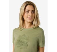 Super.Natural W Mountain Lovers BIO J Tee sage/leaf melange (24I) XL