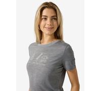 Super.Natural W VAN Life BIO J Tee cashmere grey melange/white stone (77F) XL