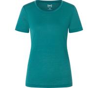 super.natural - Women's Midsummer Tee - Merinoshirt, Gr. XL, türkis (Pacific)