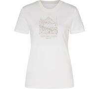 Super.Natural Damen Mountain Lovers Bio J T-Shirt (Größe XS, weiss)