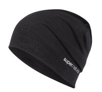 super natural Mütze Everyday Beanie (Merino-Mix) schwarz - 1 Stück